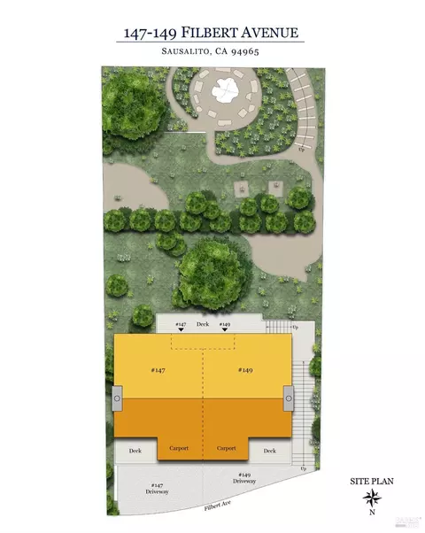 Floorplan - 147-149 Filbert Ave, Sausalito, CA 94965 photo 2 of 2