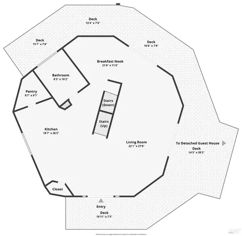 Floorplan - 1979 Ridge Rd, Ukiah, CA 95482 photo 2 of 4