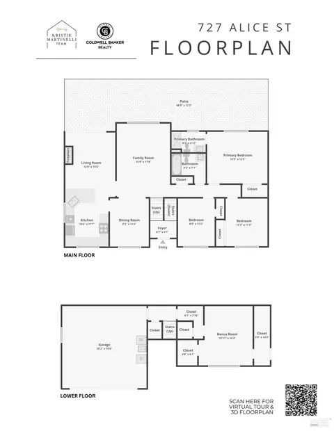 Floorplan - 727 Alice St, Novato, CA 94945 photo 1 of 1