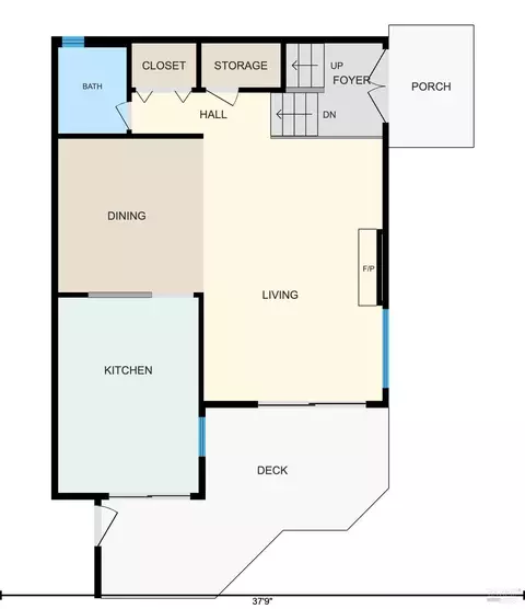 Floorplan - 377 E 2nd St, Benicia, CA 94510 photo 1 of 2