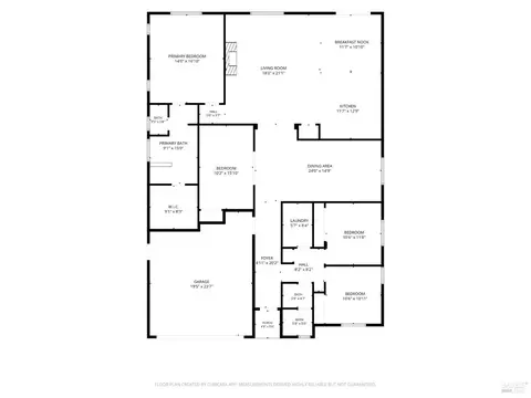 Floorplan - 239 Saffron Ct, Napa, CA 94559 photo 1 of 1