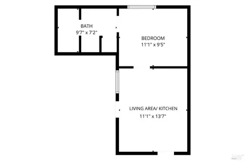 Floorplan - 9079 Middle Ter, Monte Rio, CA 95462 photo 2 of 2