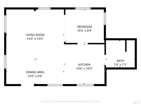 Floorplan - 9079 Middle Ter, Monte Rio, CA 95462 photo 1 of 2