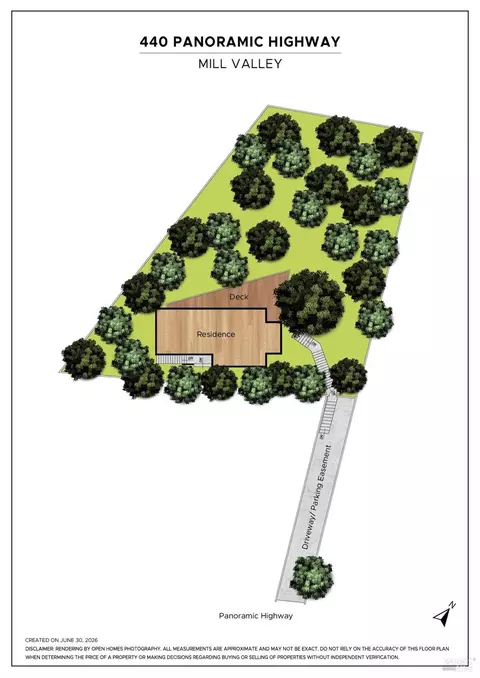 Floorplan - 440 Panoramic Hwy, Mill Valley, CA 94941 photo 2 of 2