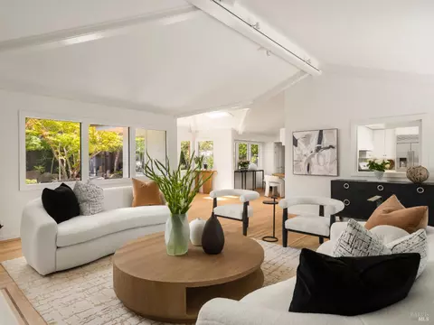 Living - 4 Ames Ave, Ross, CA 94957 photo 3 of 9