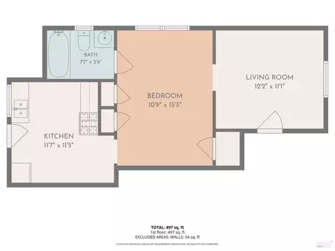Floorplan - 1614 Russell St, Berkeley, CA 94703 photo 6 of 6