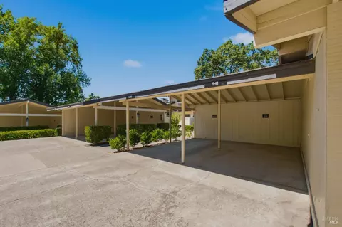 Exterior - 641 Cottage Dr, Napa, CA 94558 photo 9 of 12