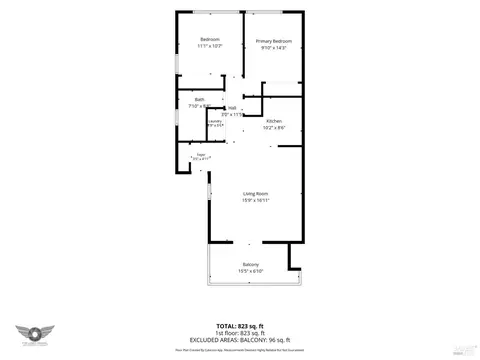 Floorplan - 107 Nicholas Ct, Cotati, CA 94931 photo 1 of 1