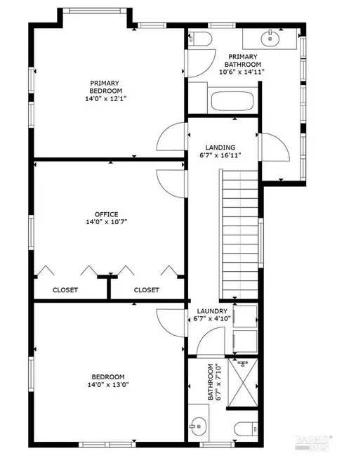Floorplan - 301 Trinity St, Vallejo, CA 94590 photo 2 of 5