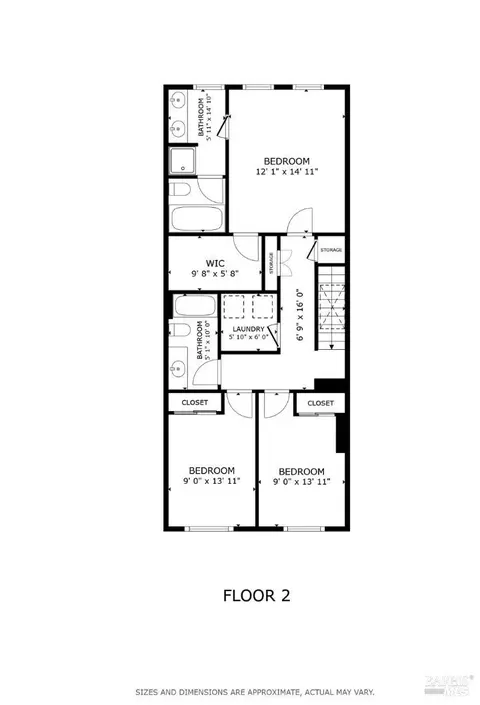 Floorplan - 676 Mcclelland Dr, Windsor, CA 95492 photo 2 of 3