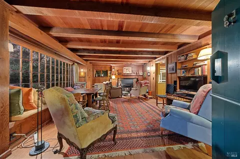 Living - 6 Cameron St, Inverness, CA 94937 photo 3 of 4