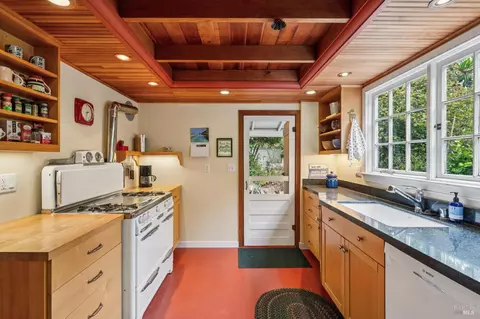 Kitchen - 6 Cameron St, Inverness, CA 94937 photo 3 of 7