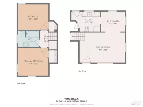 Floorplan - 129 Hermosa Ave, Vallejo, CA 94589 photo 1 of 1
