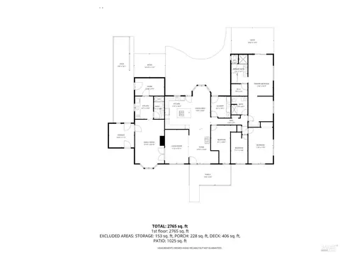 Floorplan - 1311 E Bonness Rd, Sonoma, CA 95476 photo 1 of 5