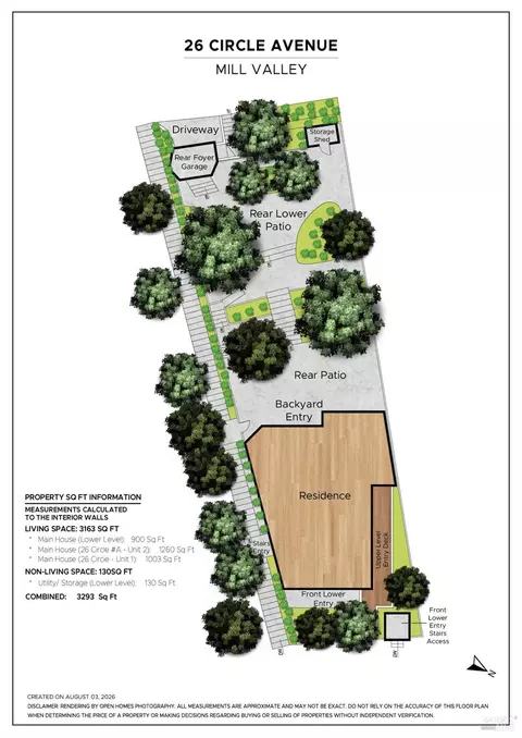 Floorplan - 26 Circle Ave, Mill Valley, CA 94941 photo 2 of 2