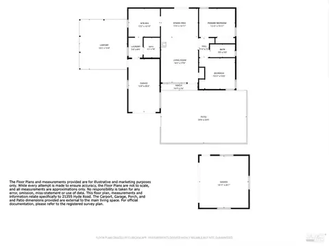 Floorplan - 21355 Hyde Rd, Sonoma, CA 95476 photo 1 of 1