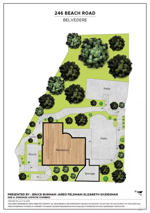 Floorplan - 246 Beach Rd, Belvedere, CA 94920 photo 2 of 2