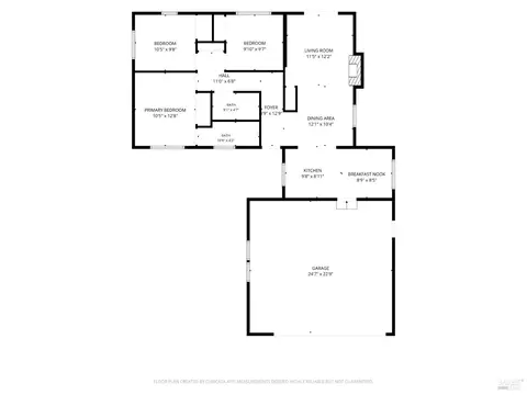 Floorplan - 77 Adele Ave, Rohnert Park, CA 94928 photo 1 of 1