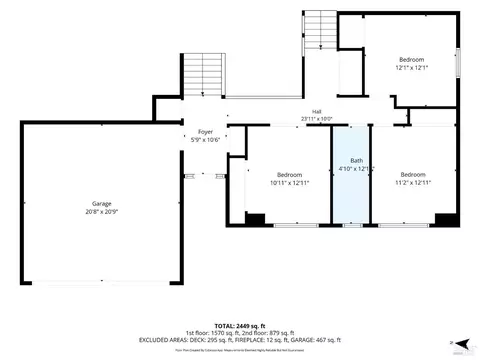 Floorplan - 14 Clement Ct, Napa, CA 94558 photo 2 of 3