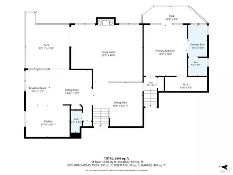 Floorplan - 14 Clement Ct, Napa, CA 94558 photo 1 of 3