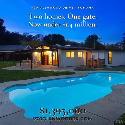 970 Glenwood Dr, Sonoma, CA 95476
