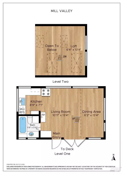 Floorplan - Undisclosed, Mill Valley, CA 94941 photo 1 of 2