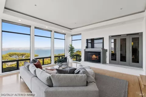 Living - 207 Taylor Rd, Tiburon, CA 94920 photo 5 of 9