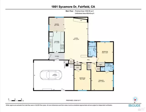 Floorplan - 1801 Sycamore Dr, Fairfield, CA 94533 photo 1 of 1