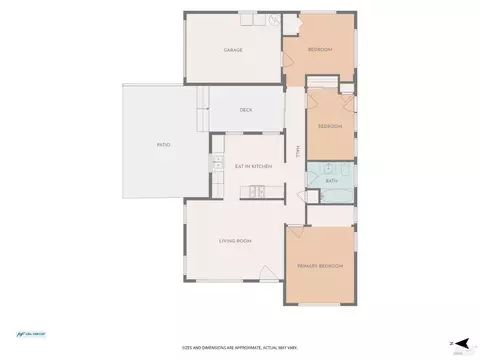 Floorplan - 2328 Napa St, Vallejo, CA 94590 photo 1 of 1
