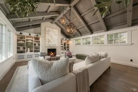 Living - 126 Winding Way, Ross, CA 94957 photo 2 of 6