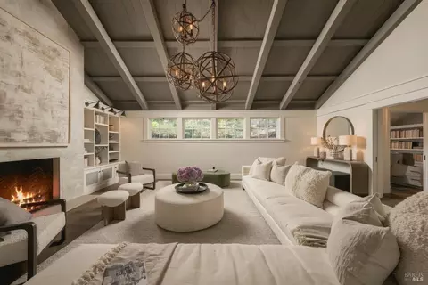 Living - 126 Winding Way, Ross, CA 94957 photo 1 of 6