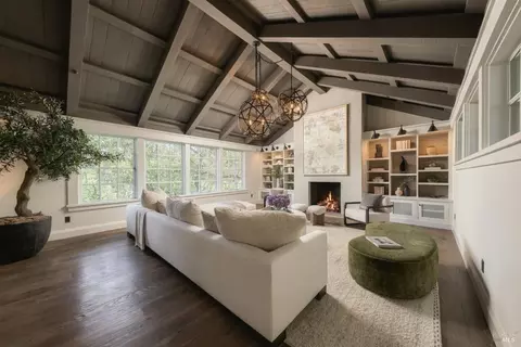 Living - 126 Winding Way, Ross, CA 94957 photo 4 of 6