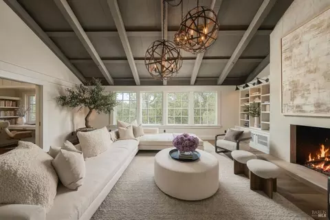 Living - 126 Winding Way, Ross, CA 94957 photo 3 of 6