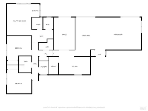 Floorplan - 888 Watson Rd, Ukiah, CA 95482 photo 1 of 1