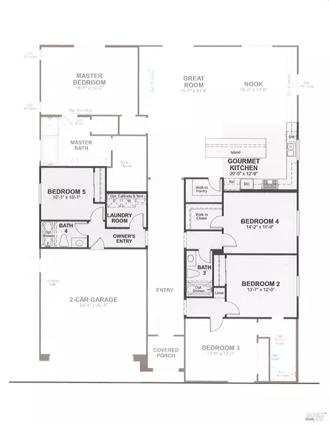 Floorplan - 1680 Gold St, Dixon, CA 95620 photo 1 of 1