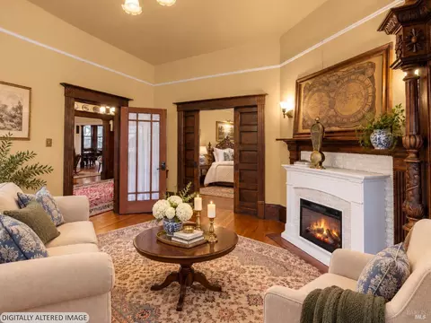 Living - 302 N Main St, Cloverdale, CA 95425 photo 5 of 6