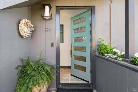 Entry Way - 31 Edwards Ave, Sausalito, CA 94965 photo 2 of 2
