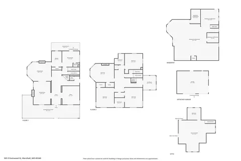 Floorplan - 503 Eastwood St, Marshall, MO 65340 photo 6 of 6