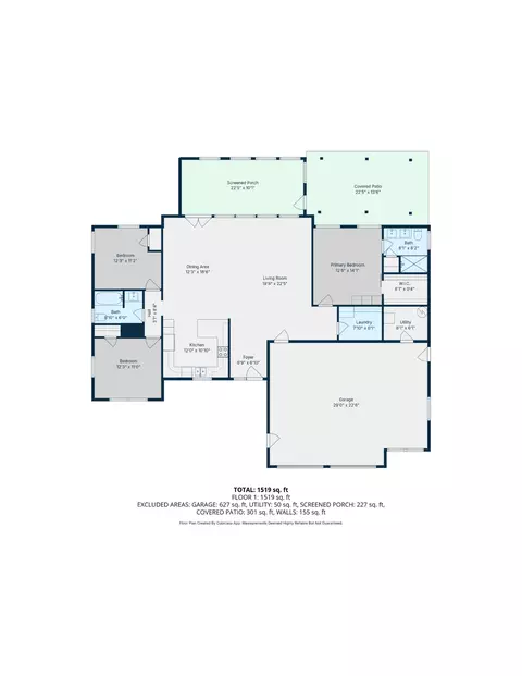 Floorplan - 2105 Vinny Ave, Moberly, MO 65270 photo 1 of 2