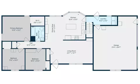 Floorplan - 101 Lakeview Dr, Glasgow, MO 65254 photo 3 of 4