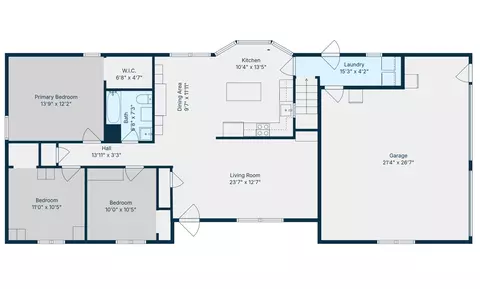 Floorplan - 101 Lakeview Dr, Glasgow, MO 65254 photo 1 of 4