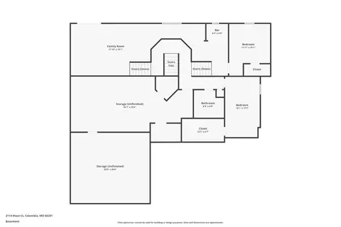 Floorplan - 2114 Mace Ct, Columbia, MO 65201 photo 1 of 6