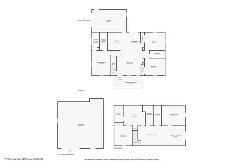Floorplan - 1790 County Road 1815, Cairo, MO 65239 photo 3 of 3
