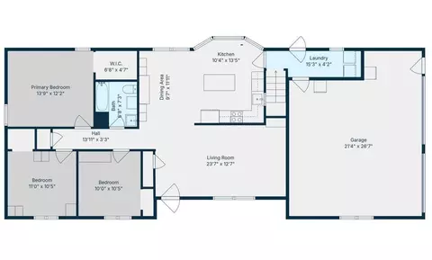Floorplan - 101 Lakeview Dr, Glasgow, MO 65254 photo 1 of 4