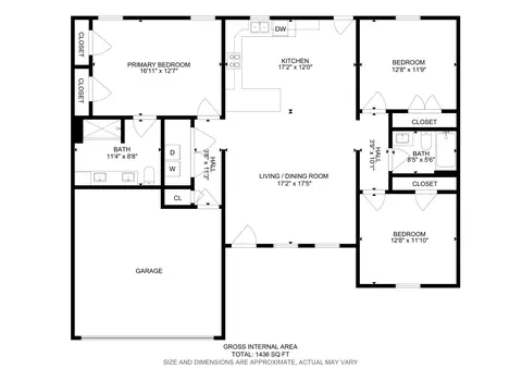 Floorplan - 524 W Maple St, Mexico, MO 65265 photo 1 of 1