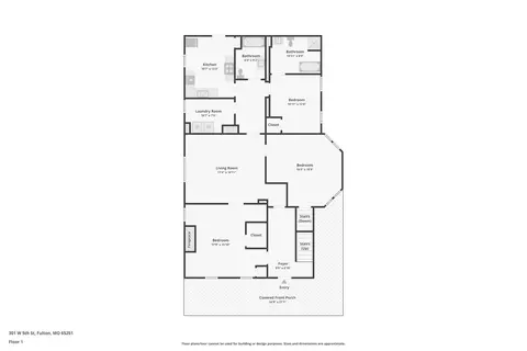 Floorplan - 301 W 5th St, Fulton, MO 65251 photo 2 of 4
