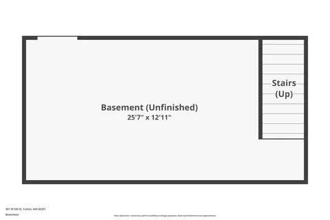 Floorplan - 301 W 5th St, Fulton, MO 65251 photo 4 of 4