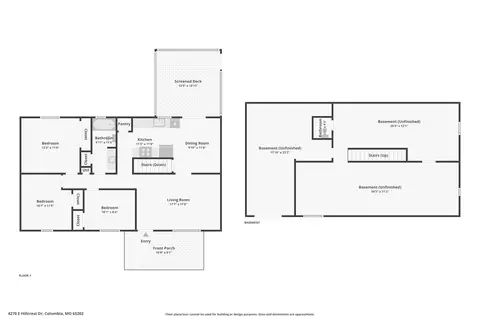 Floorplan - 4270 E Hillcrest Dr, Columbia, MO 65202 photo 1 of 1