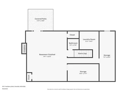 Floorplan - 501 E Hackberry Blvd, Columbia, MO 65202 photo 3 of 3