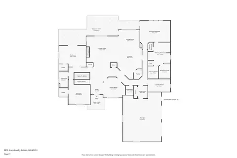 Floorplan - 5910 State Road J, Fulton, MO 65251 photo 2 of 3